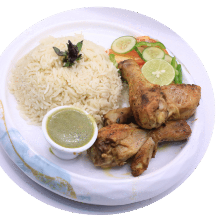 Rice Chicken Meat