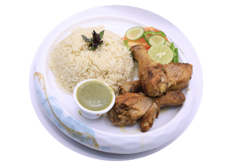 Rice Chicken Meat