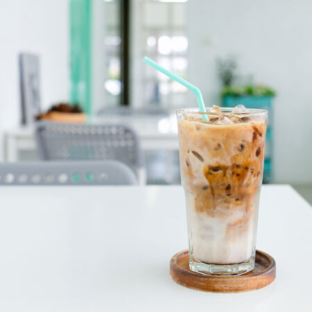 Ice mocha latte