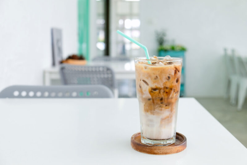 Ice mocha latte