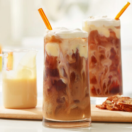 Iced spanish latte