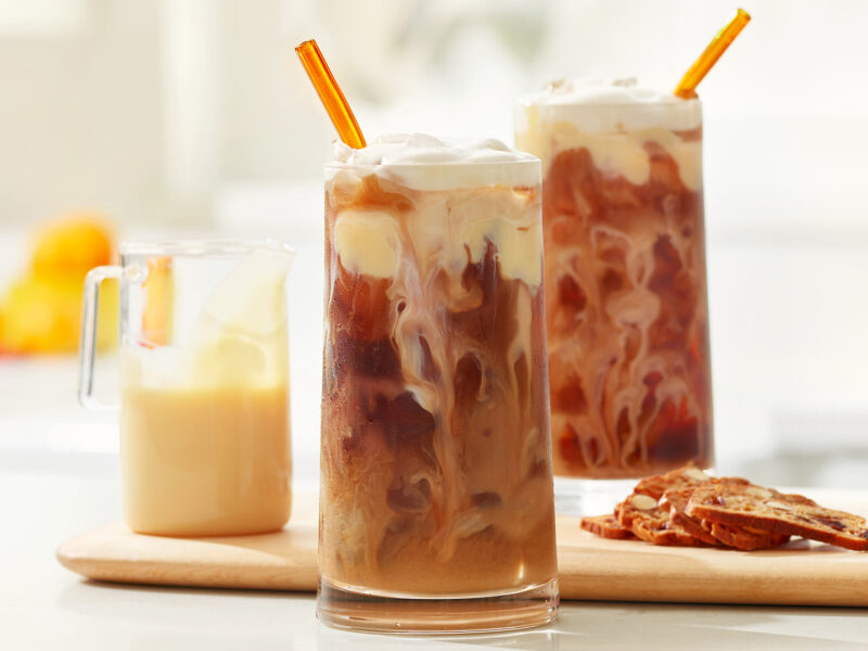 Iced spanish latte