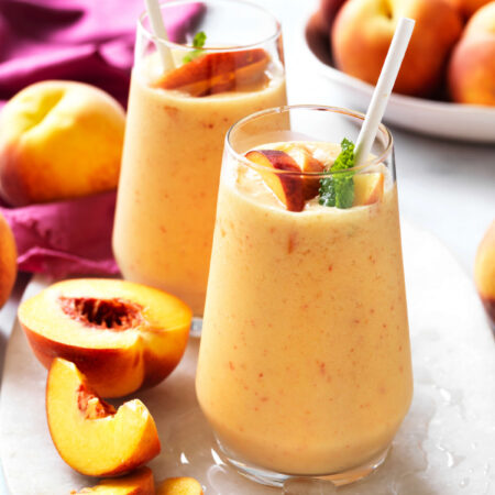 Peach smoothie