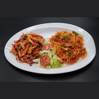 Vero Fish with spagheti